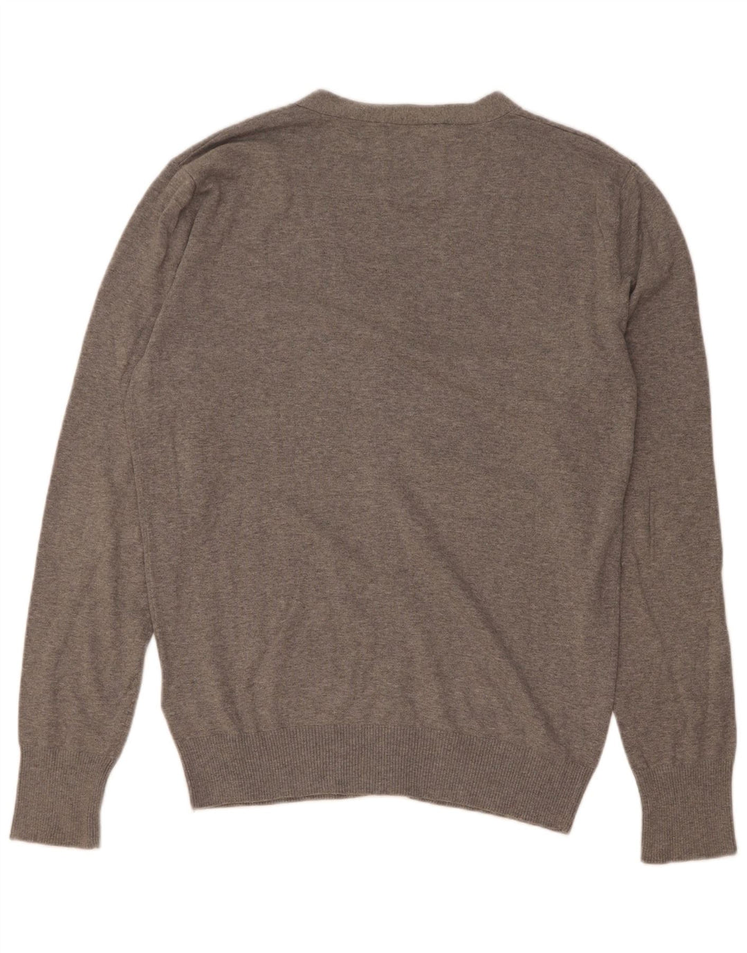 Diesel Hombre Cárdigan Suéter XL Algodón Gris