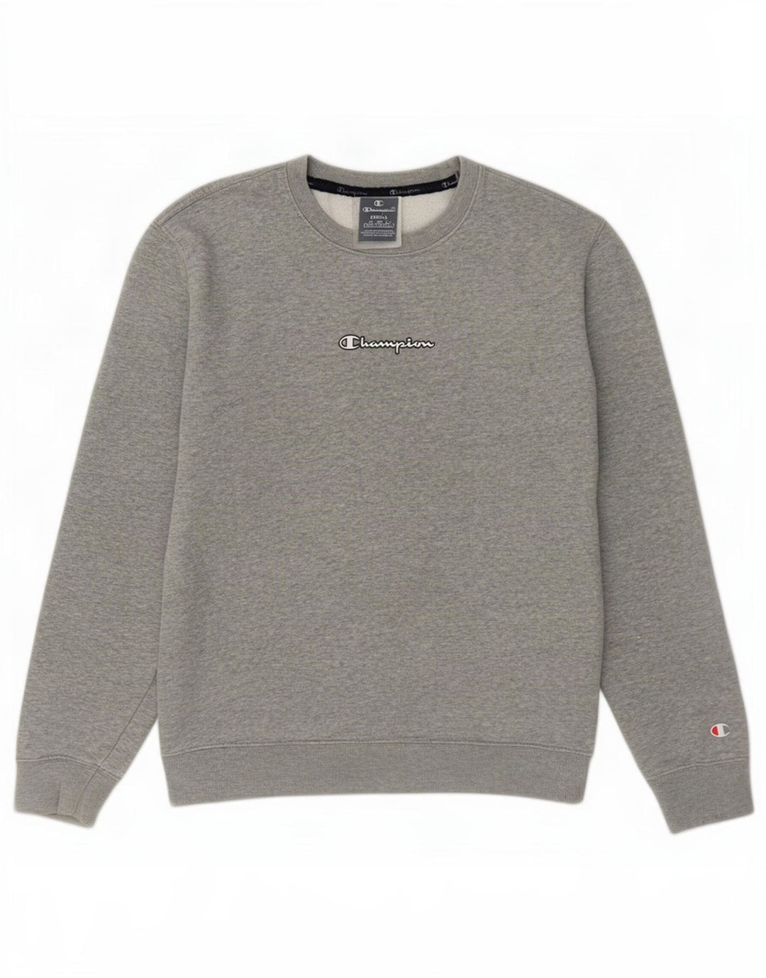 Champion Sudadera Para Hombre Jersey Pequeño De Algodón Moteado Gris