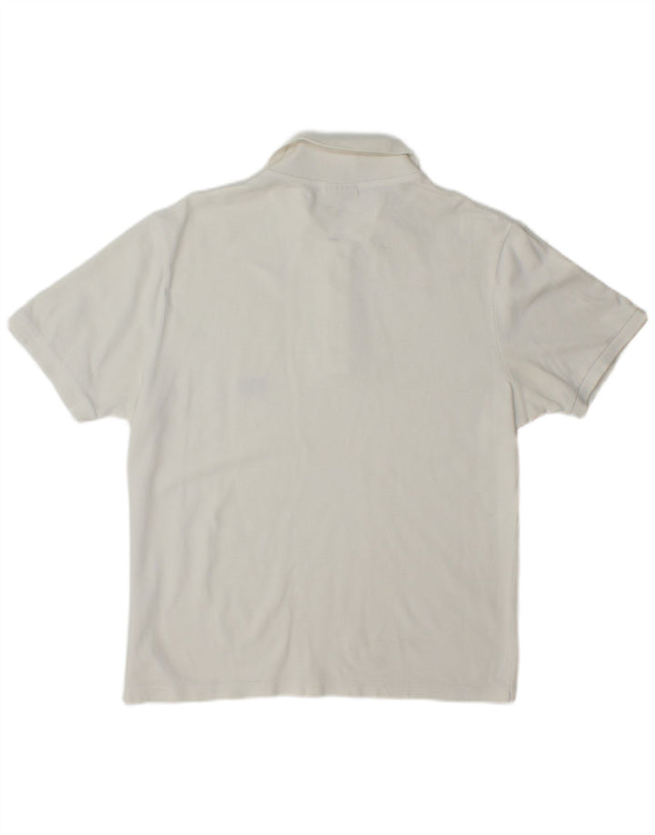 Think Pink - Polo para hombre, talla pequeña, color blanco