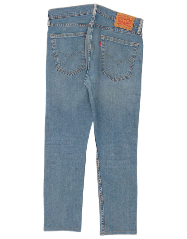 Levi's Mens 519 Skinny Hi-Ball Cropped Jeans W32 L26 Algodón Azul
