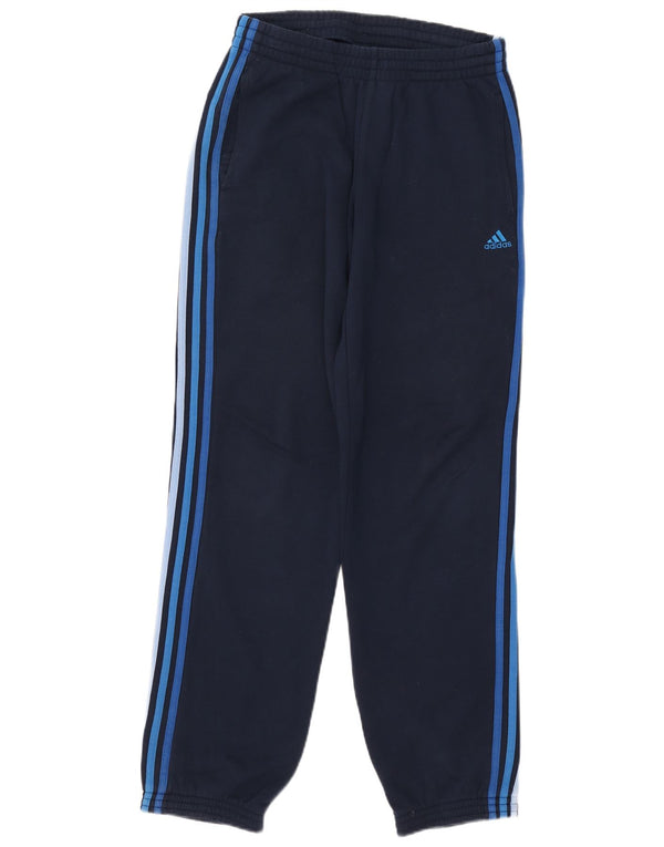 Adidas Hombre Pantalones De Chándal Joggers Small Azul Marino Algodón