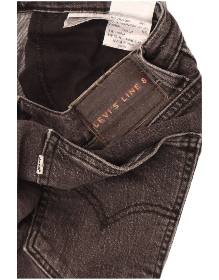 Levi's Jeans ajustados Line 8 para hombre W32 L30 Algodón gris