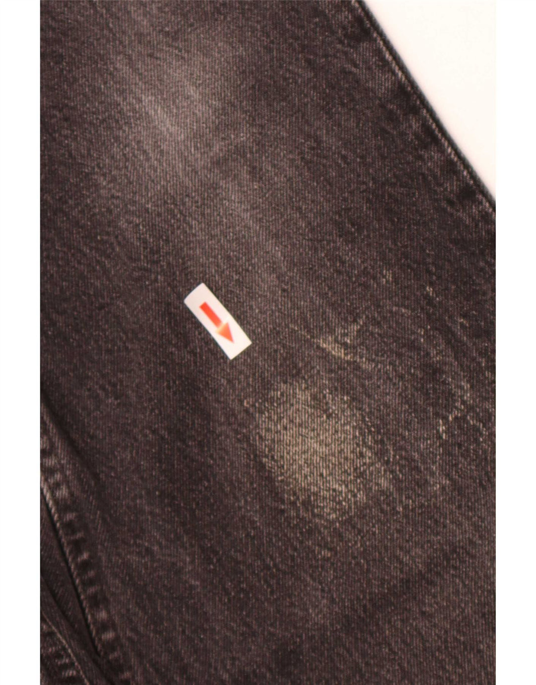 Vaqueros rectos desgastados 901 para mujer Levi's W28 L27 Algodón gris