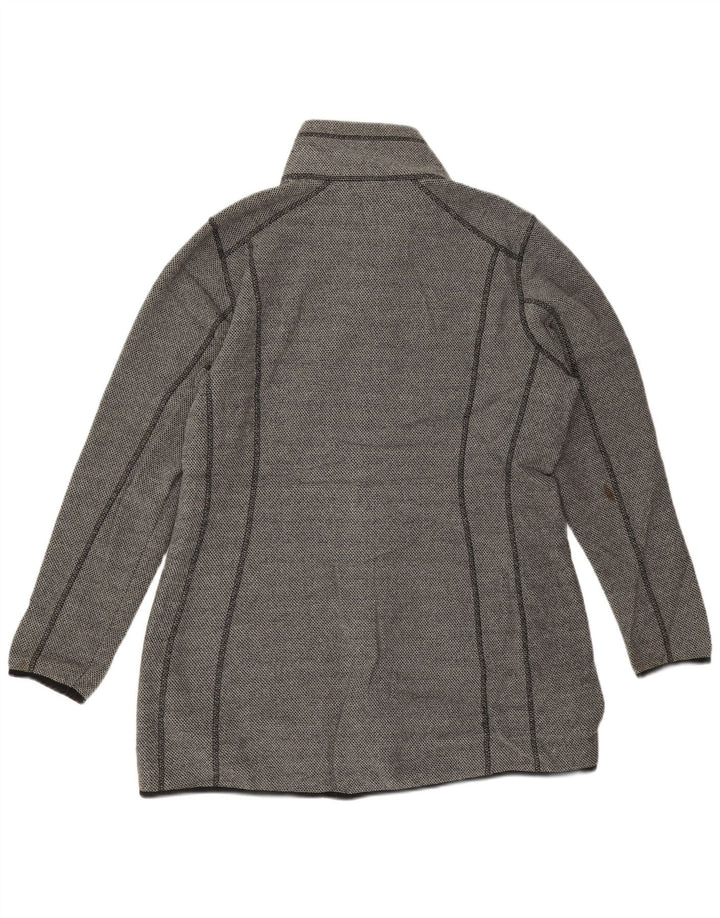 Eddie Bauer Chaqueta de chándal para mujer UK 40 XL Poliéster gris