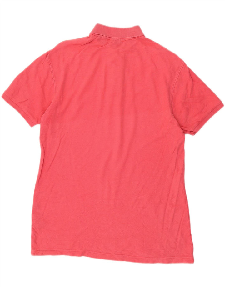 FILA Polo Hombre Pequeño Algodón Rosa