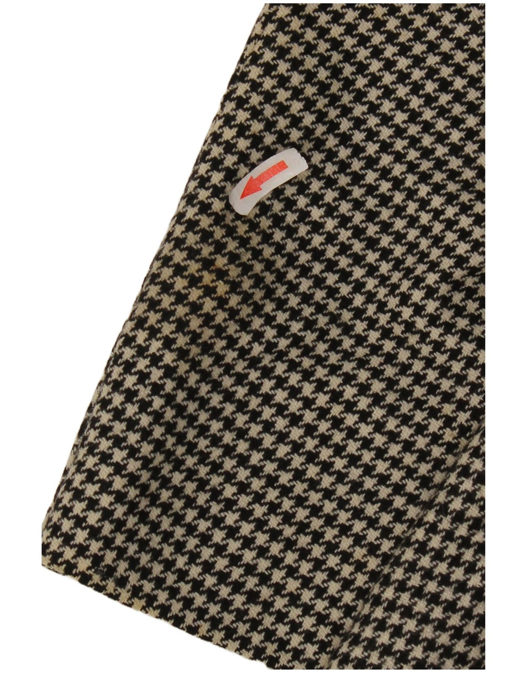 Marks & Spencer Chaqueta tipo blazer larga para hombre UK 40 Medium Black Houndstooth