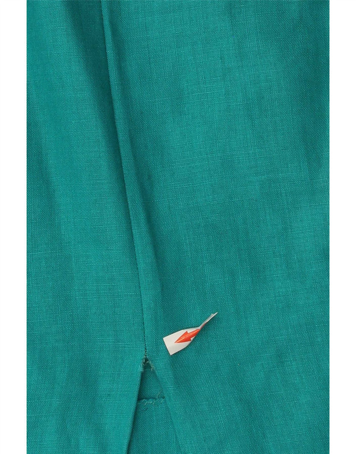 Falda Midi Vintage Mujer W24 XS Turquesa