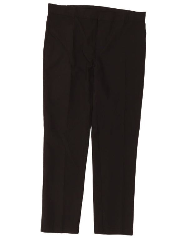 Marks & Spencer Pantalones de traje rectos para niños 15-16 años W34 L29 Negro