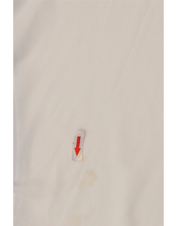 Puma Camiseta gráfica para hombre Top Small White Colorblock