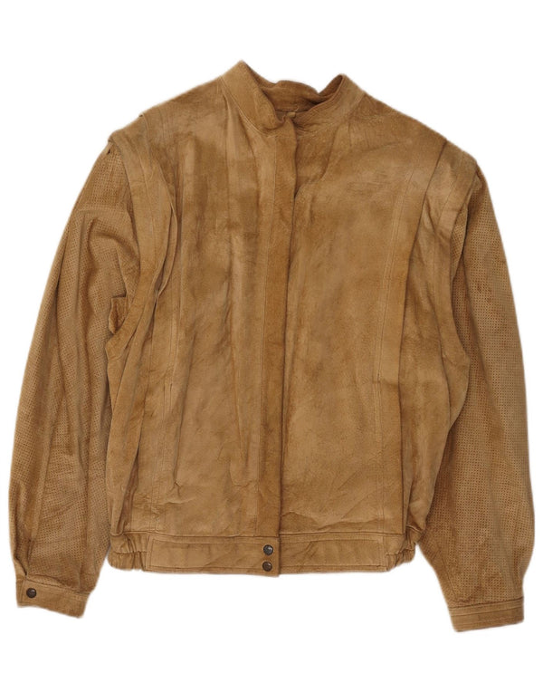 Chaqueta de ante para mujer Skinni IT 48 XL Beige