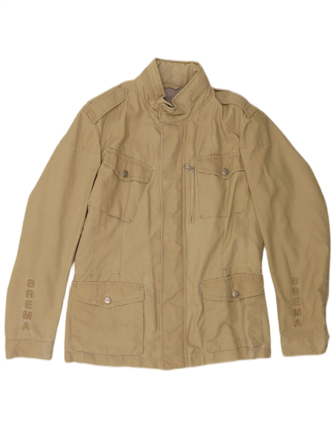 Brema Chaqueta utilitaria para hombre IT 48 Poliamida beige medio