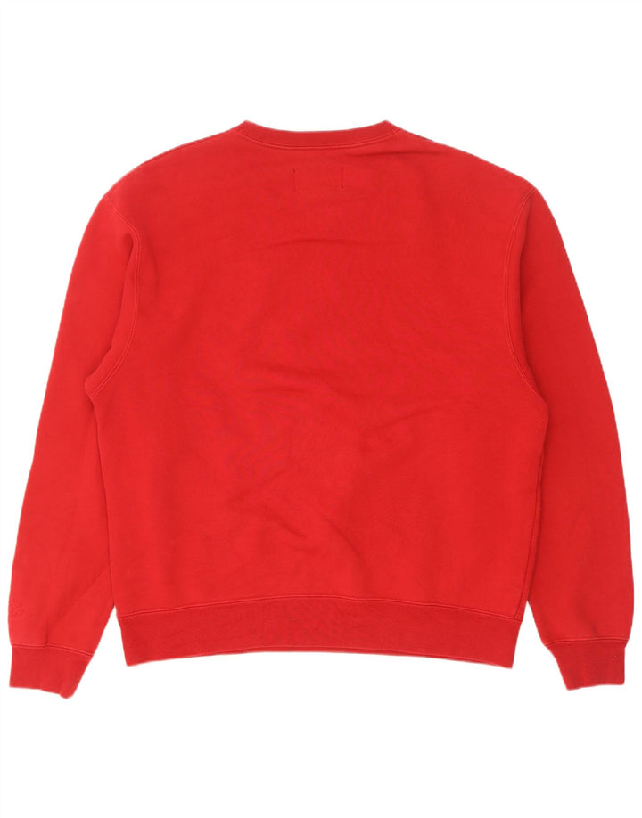 Jordan Hombre Sudadera Jumper Medium Rojo Algodón