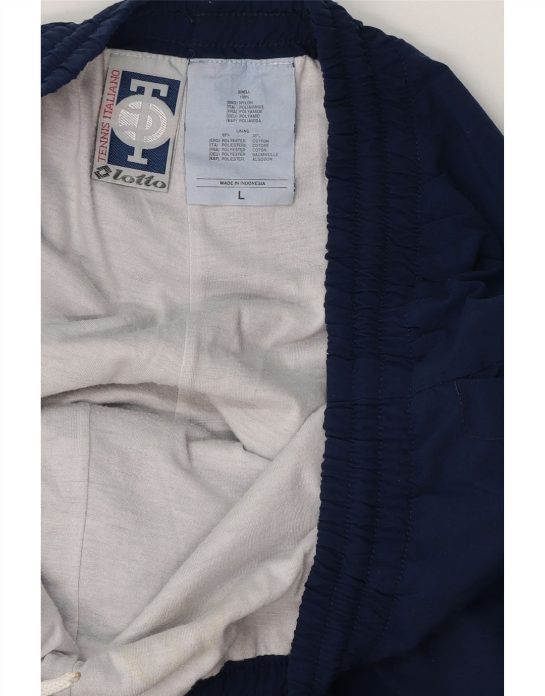 LOTTO Pantalón Chándal Hombre Joggers Large Azul Marino Poliéster