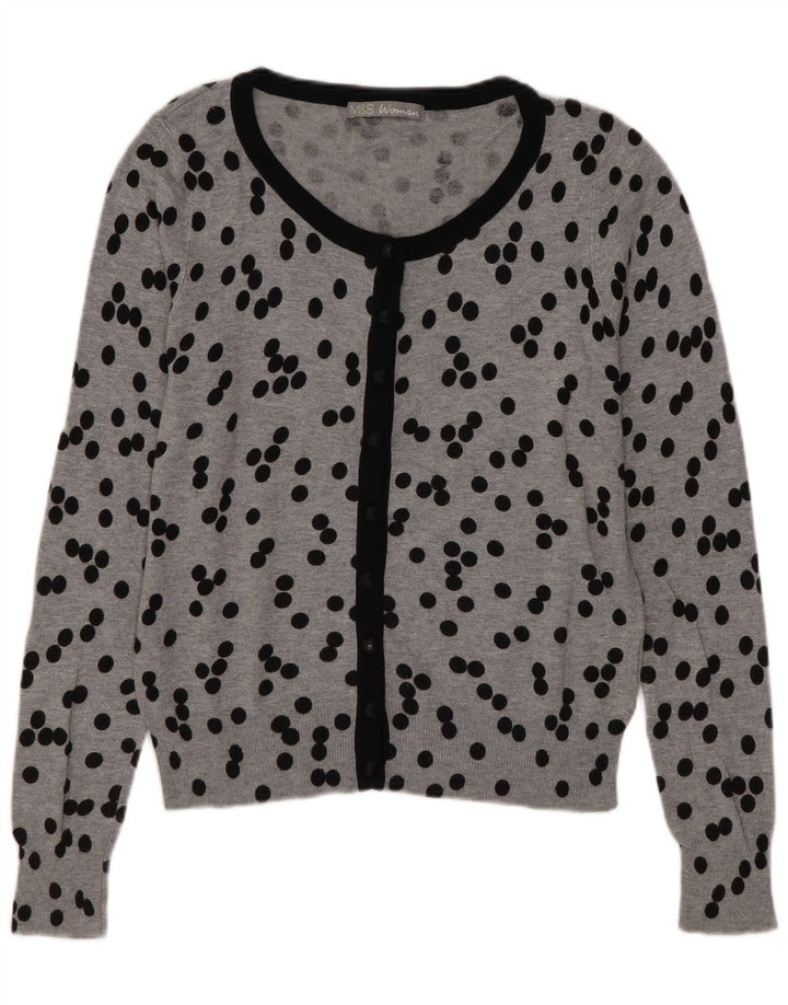 Marks & Spencer - Cárdigan para mujer, talla 40, tamaño pequeño, color gris