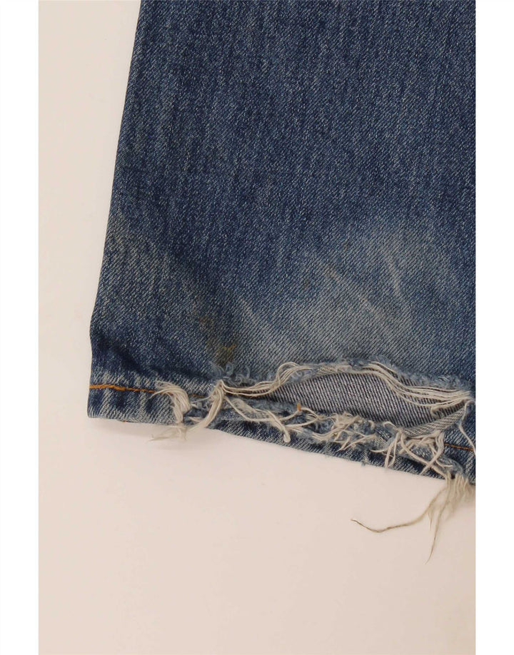 Vaqueros Levi's Mujer Rectos W40 L30 Algodón Azul
