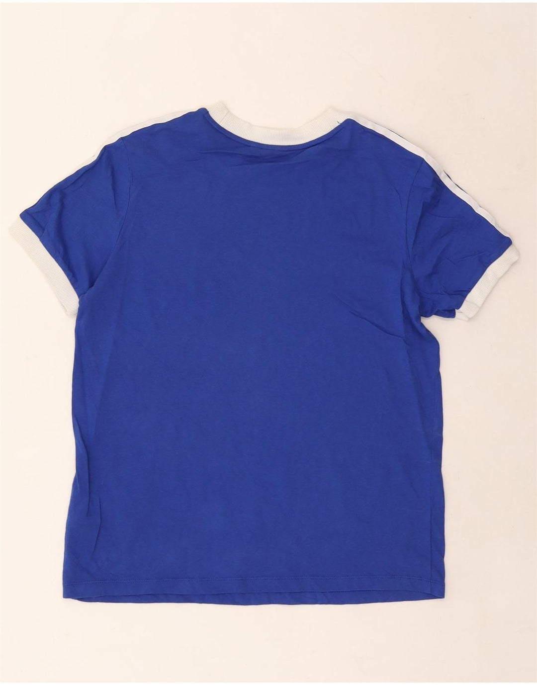 Adidas Camiseta para mujer Top UK 46 Grande Azul Algodón