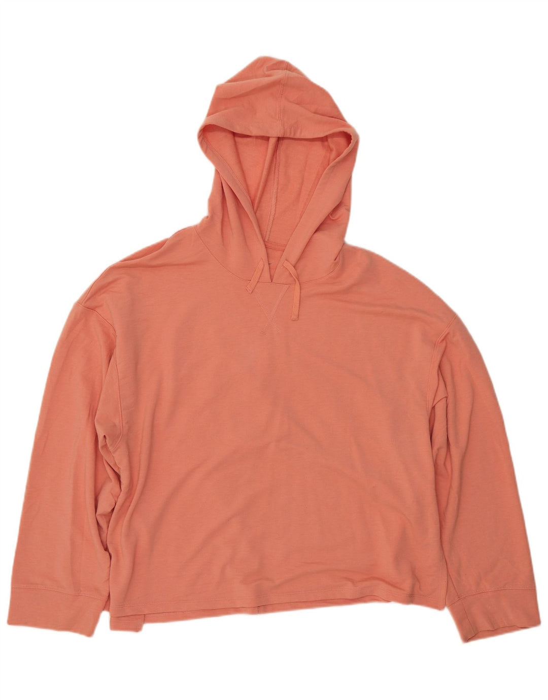 Nike Dri Fit - Sudadera con capucha para mujer, talla grande, poliéster, color naranja