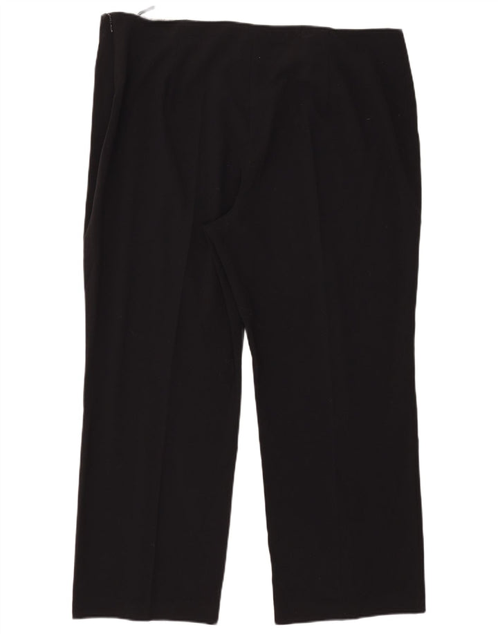 Marks & Spencer Pantalones Casuales Rectos para Mujer W40 L27 Negro