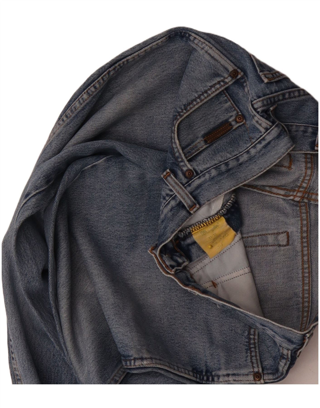 WRANGLER Vaqueros rectos Texas para hombre W33 L32 Algodón azul
