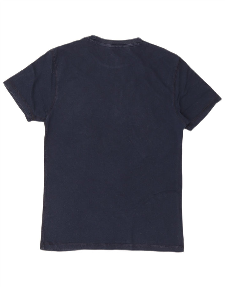 HARD ROCK CAFE Camiseta estampada Florence para hombre Top pequeño de algodón azul marino