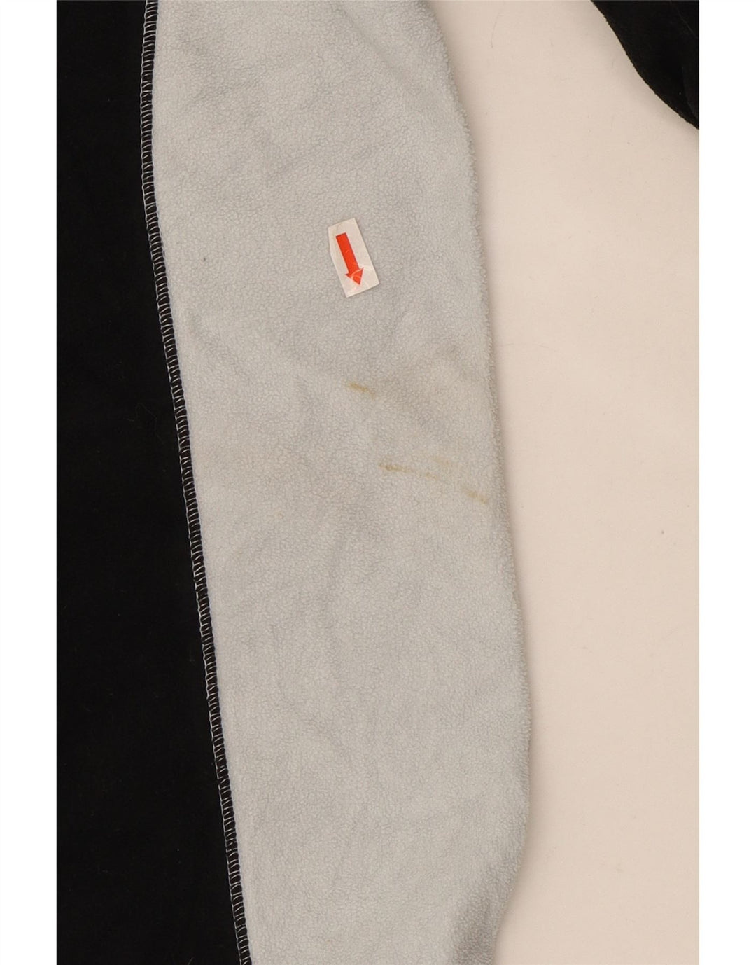 Eddie Bauer Jersey De Forro Polar Con Cremallera Y Cuello Para Hombre Grande Negro Poliéster Color Block
