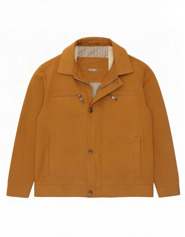 Chaqueta utilitaria vintage para hombre IT 50 Poliéster beige grande