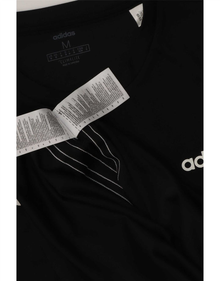 Adidas Mens Climalite Graphic Vest Top Medio Negro Poliéster