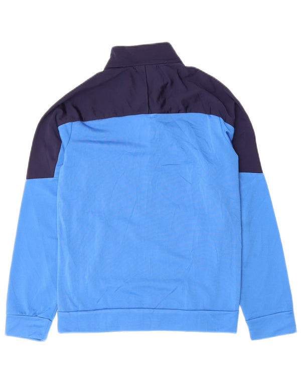 Puma - Chaqueta de chándal con gráfico para niños, 11-12 años, color azul