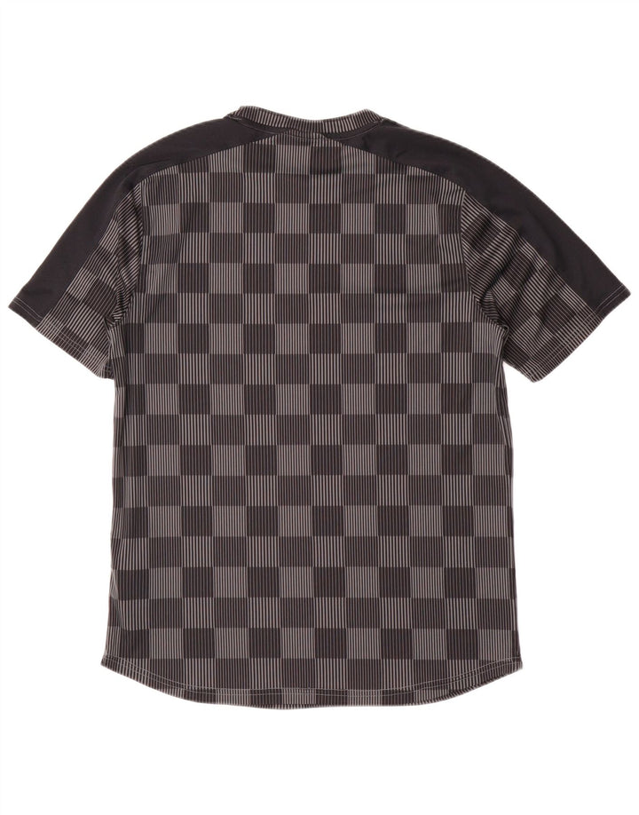 Under Armour Camiseta para hombre Top Large Grey Gingham Poliéster