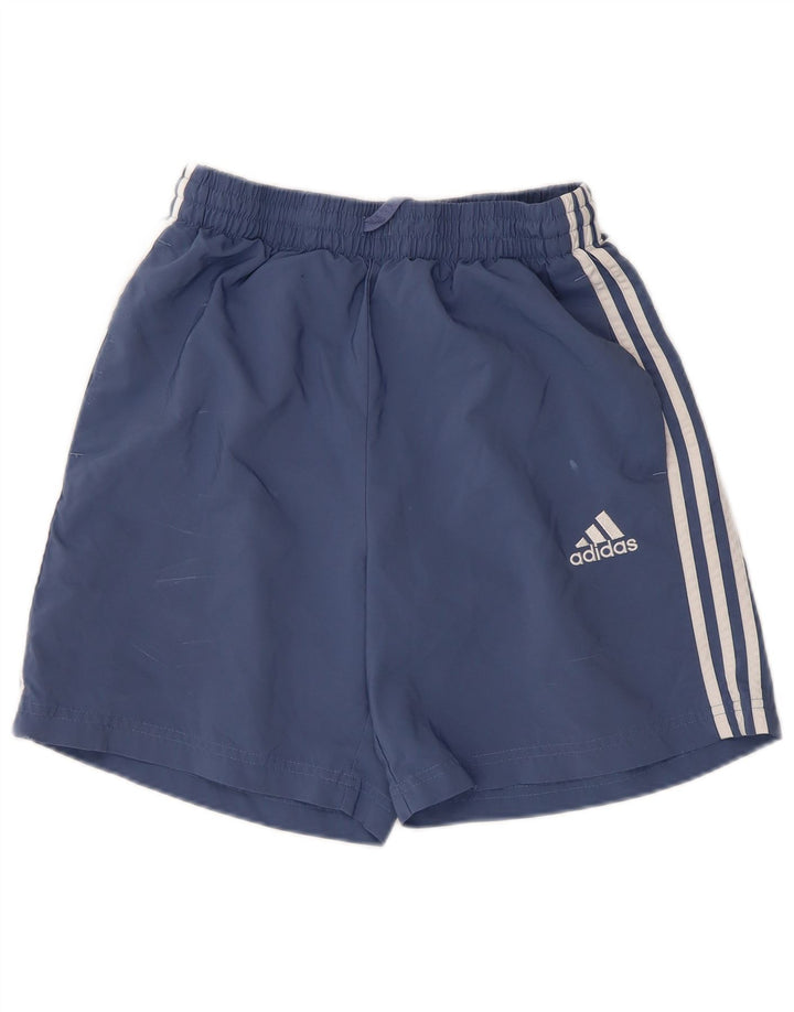 Pantalón Corto Deportivo Adidas Hombre Azul Medio Poliéster