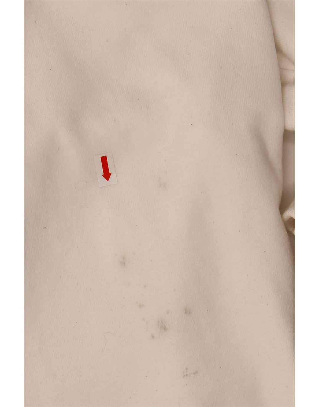 CHAMPION Sudadera extragrande con estampado gráfico para mujer, talla 40, color blanco