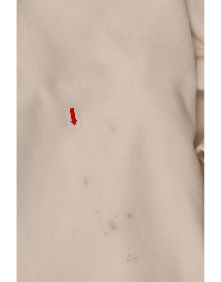 CHAMPION Sudadera extragrande con estampado gráfico para mujer, talla 40, color blanco