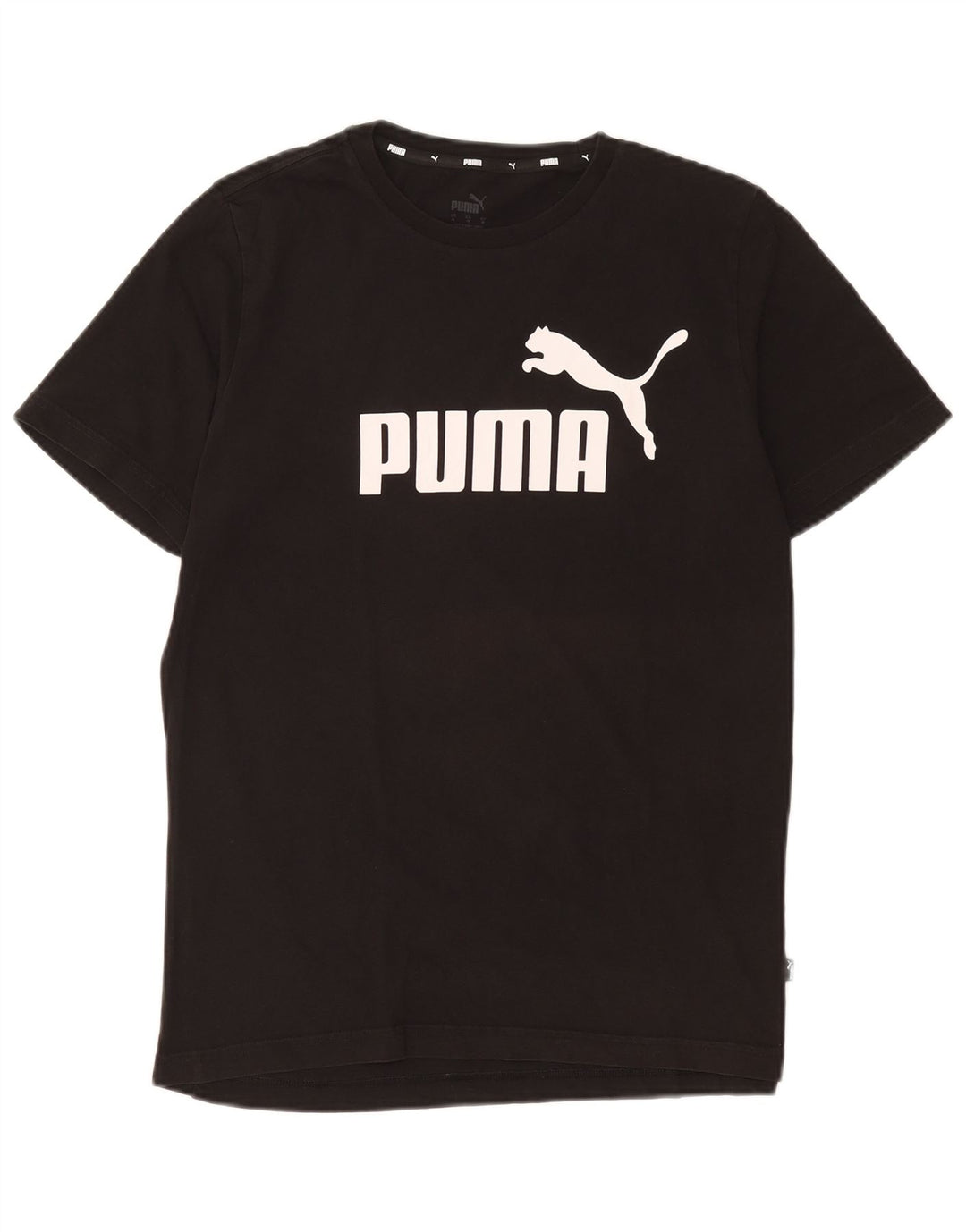 Puma Camiseta gráfica para hombre Top Medium Black