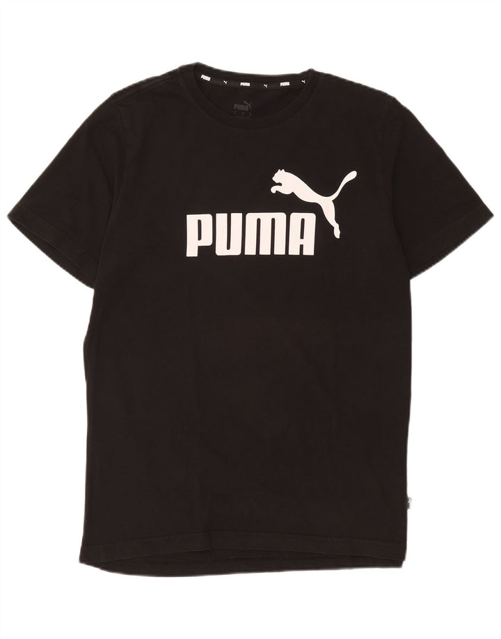 Puma Camiseta gráfica para hombre Top Medium Black