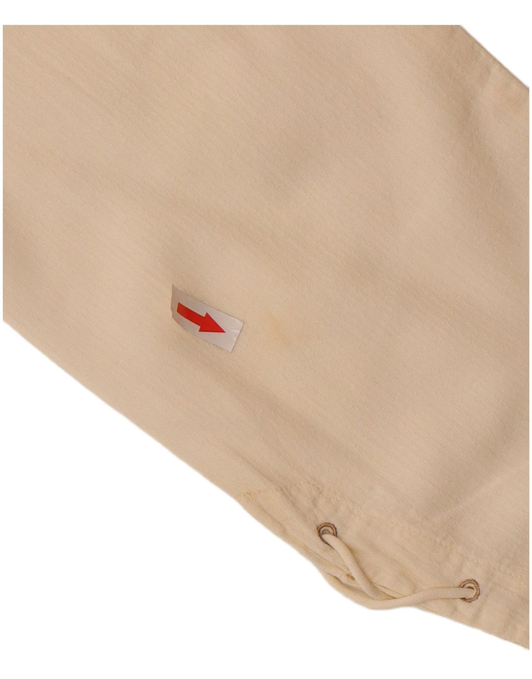 Murphy & Nye Camisa de manga 3/4 para mujer de algodón blanco roto medio