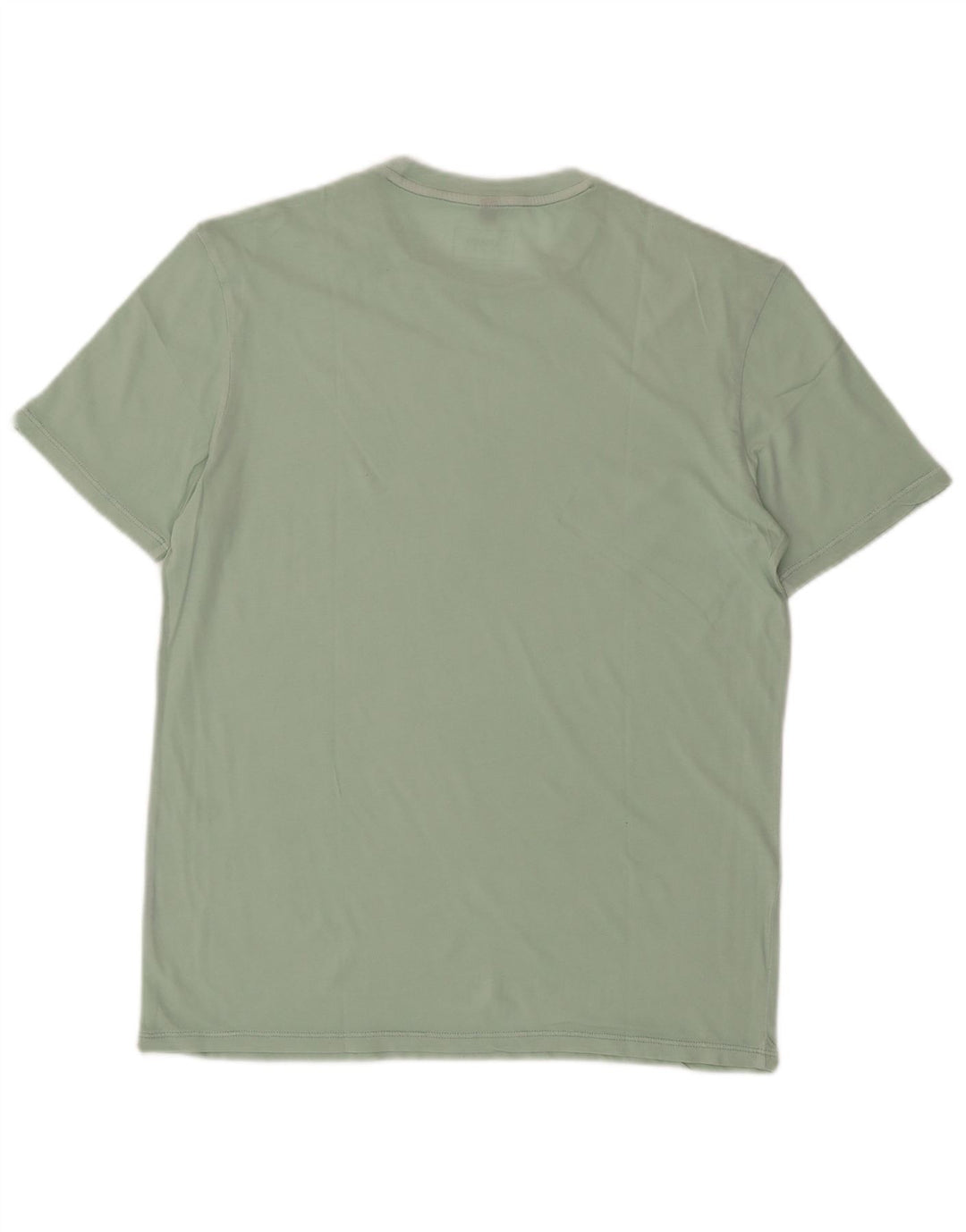 ARMANI JEANS Camiseta Hombre Top Small Verde Algodón