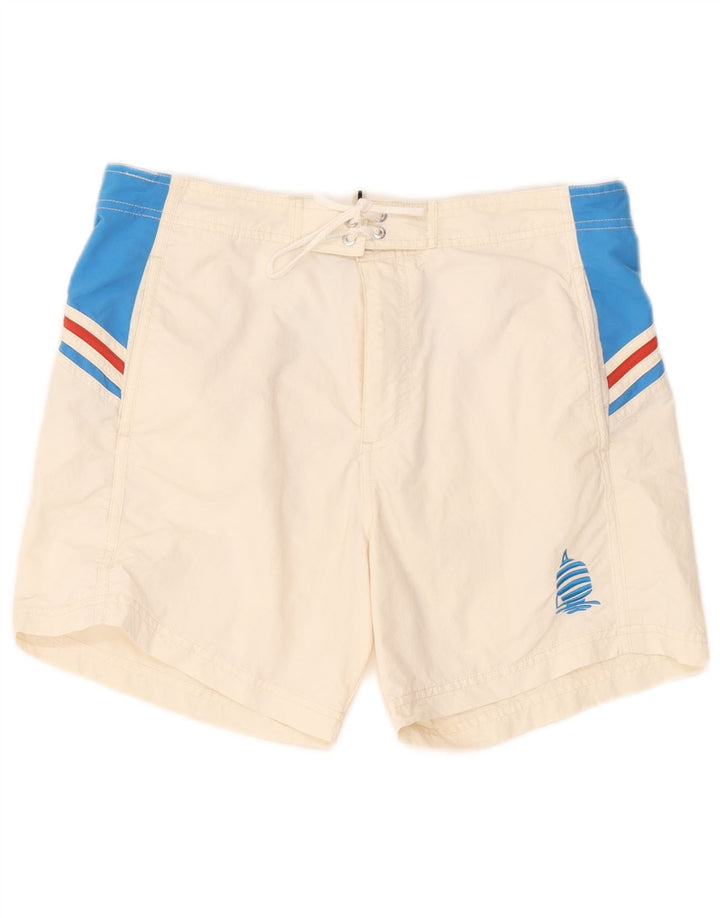 Marina Yachting Bañador Hombre Grande Blanco Colorblock Poliamida