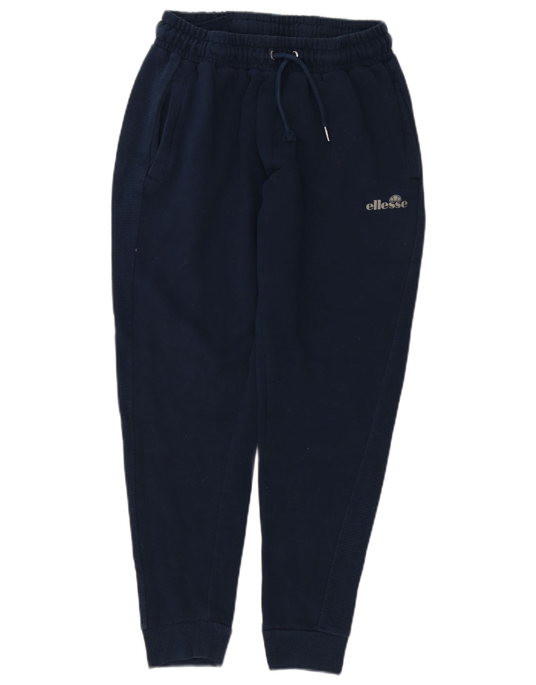 Ellesse Hombre Pantalones De Chándal Joggers Medium Azul Marino Algodón