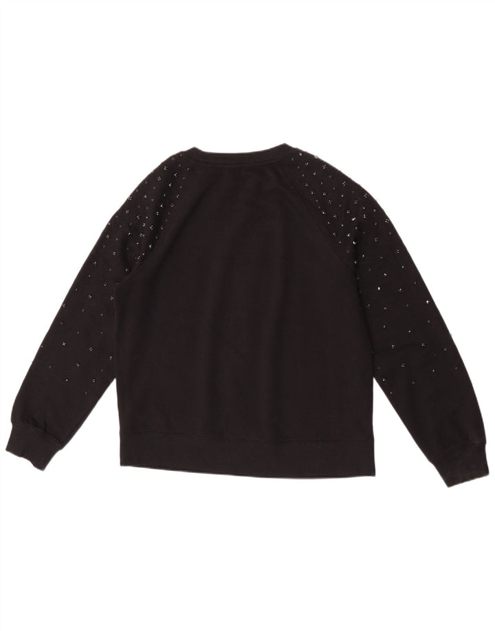 Marks & Spencer Sudadera extragrande para mujer UK 6 XS Algodón negro
