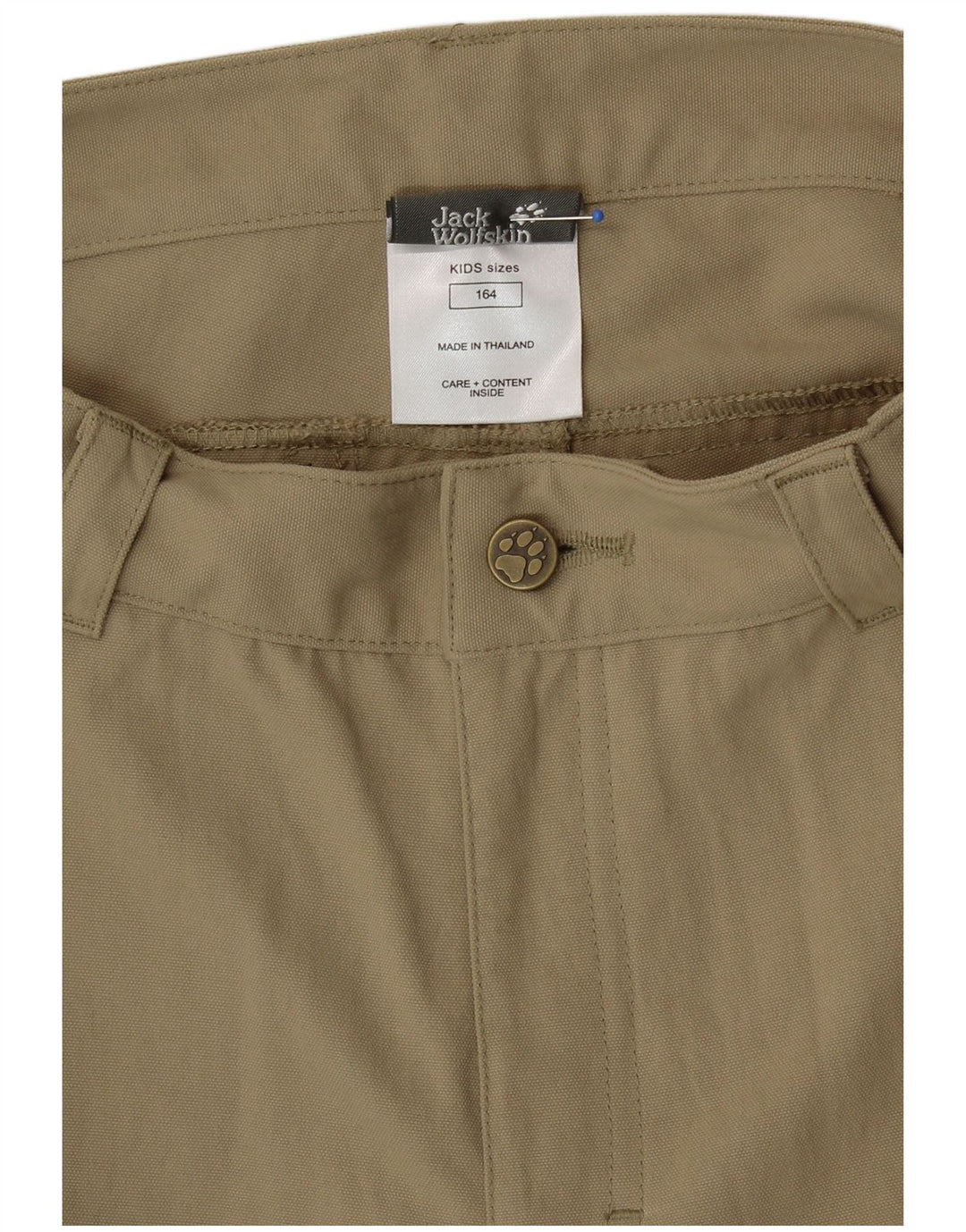 Jack Wolfskin Shorts cargo gráficos para niños 13-14 años W28 Poliamida beige