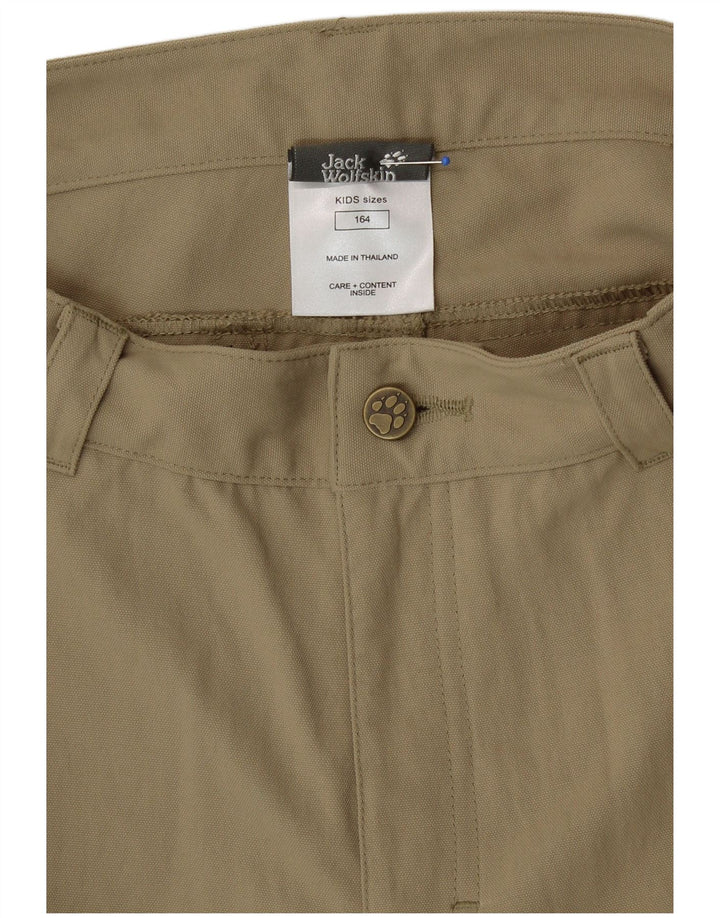 Jack Wolfskin Shorts cargo gráficos para niños 13-14 años W28 Poliamida beige