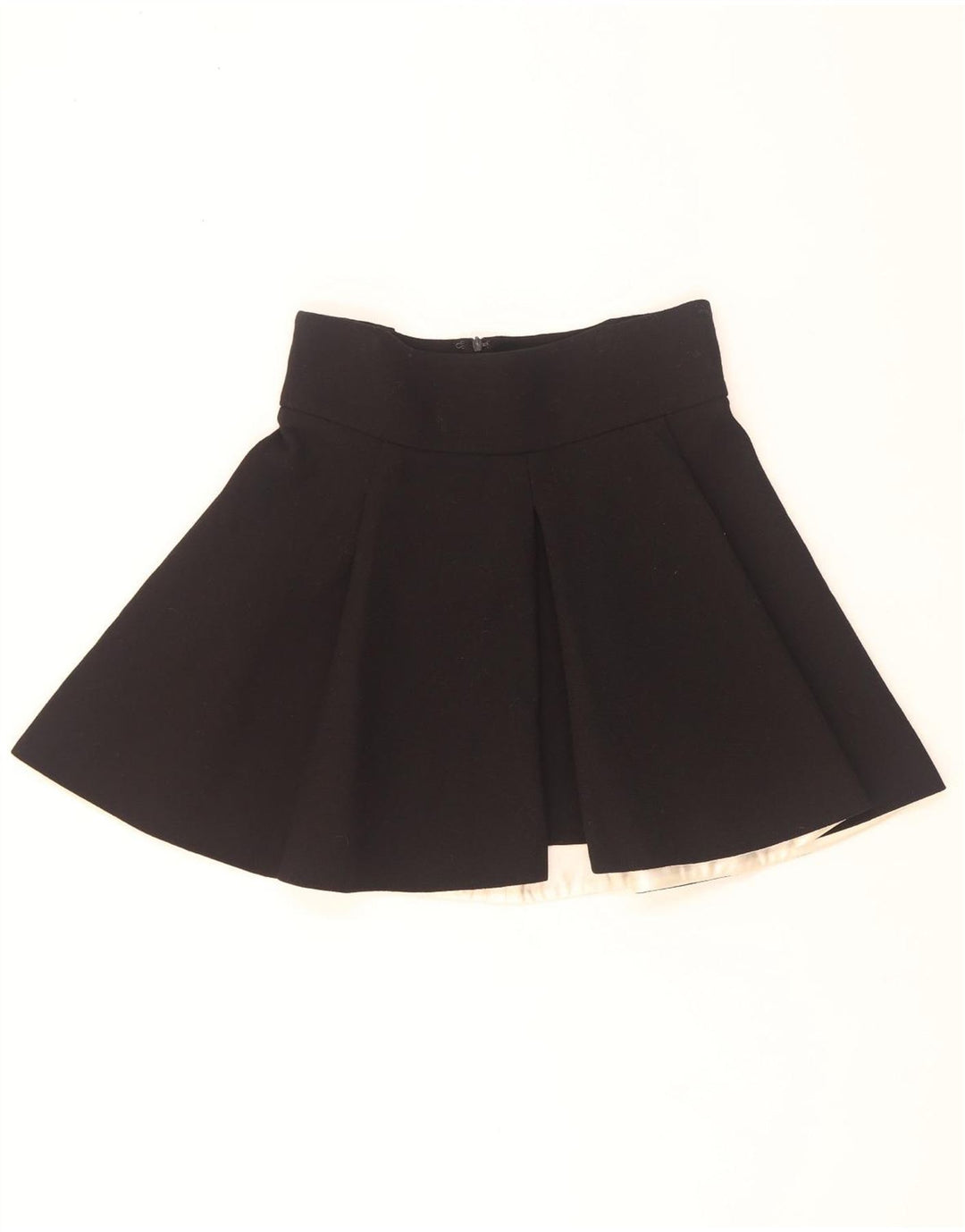 Fausto Puglisi Minifalda Plisada Mujer W29 Mediano Negro