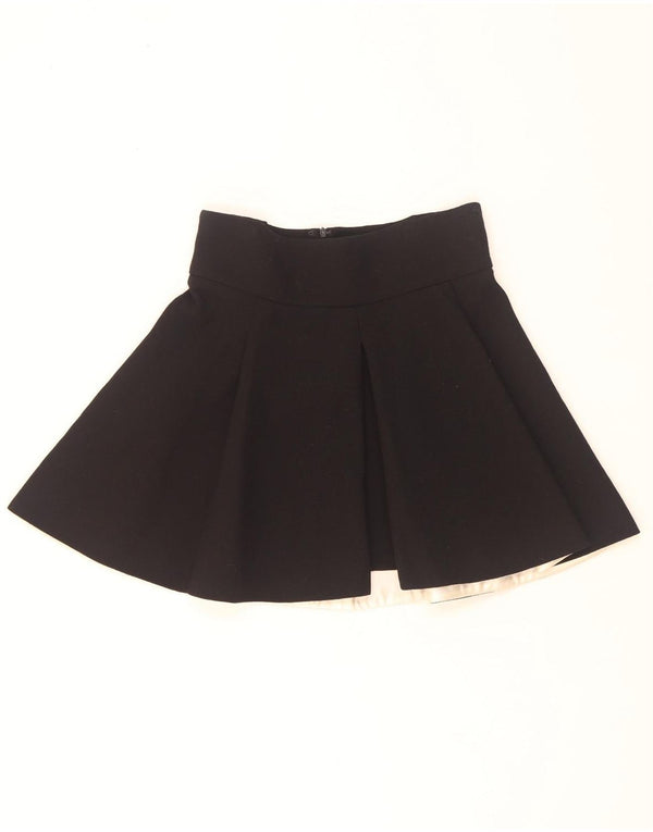 Fausto Puglisi Minifalda Plisada Mujer W29 Mediano Negro