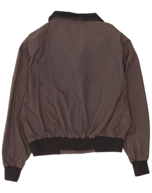 Refrigiwear Chaqueta bomber para hombre UK 40 Large Gris Colorblock Poliamida