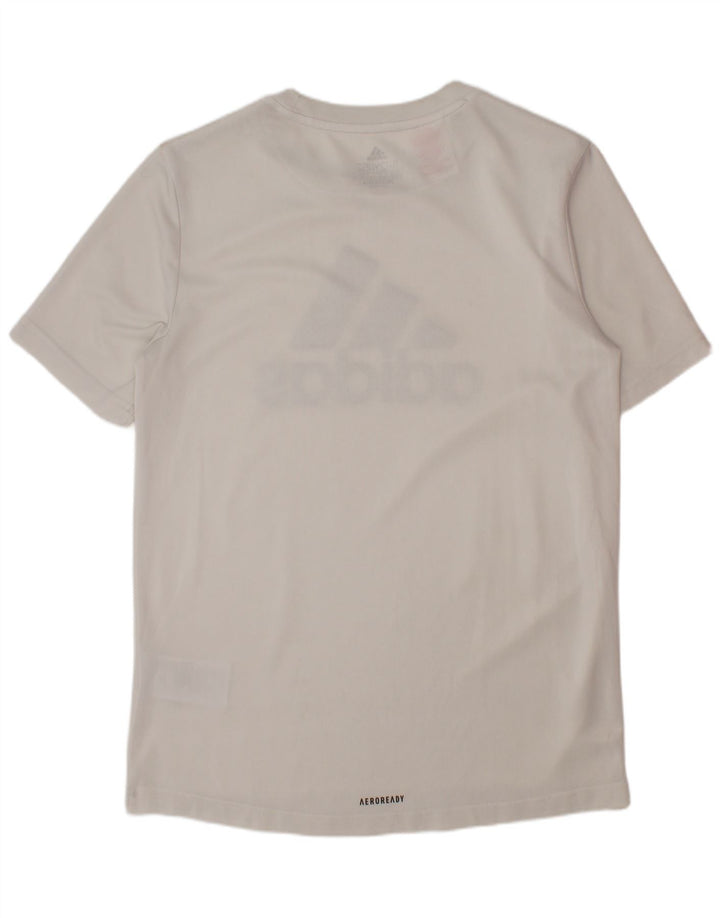 ADIDAS Camiseta Niño Graphic Top 11-12 Años Blanco Poliéster