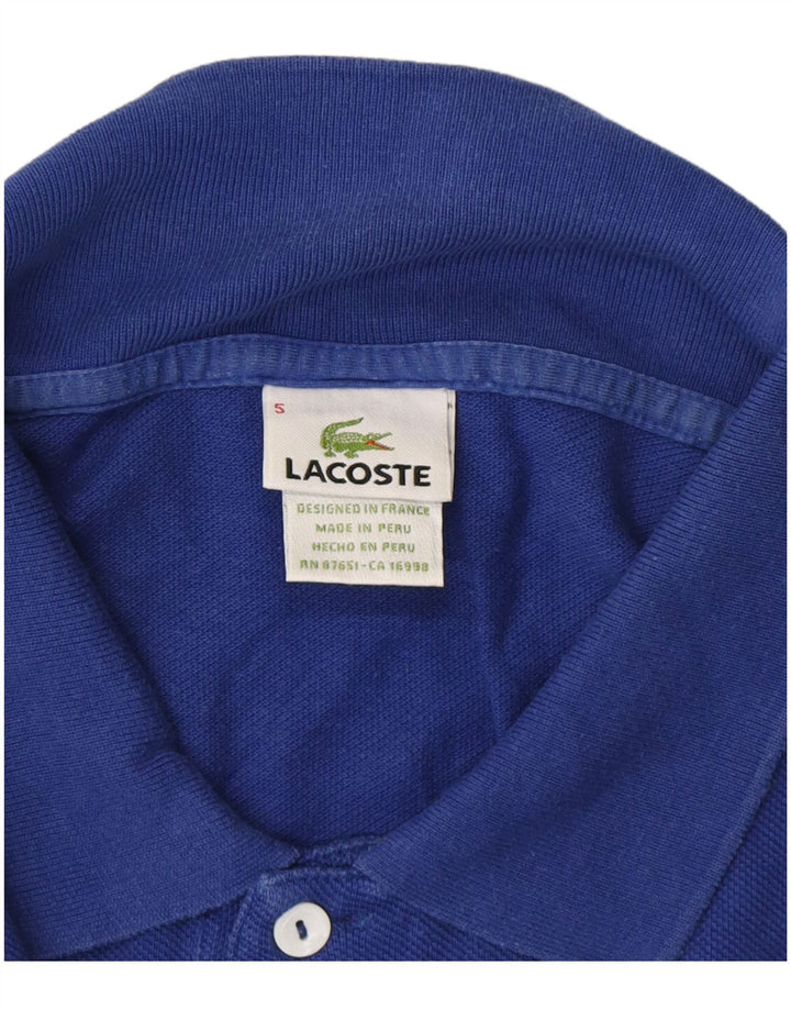 LACOSTE Polo para hombre talla 5 grande azul