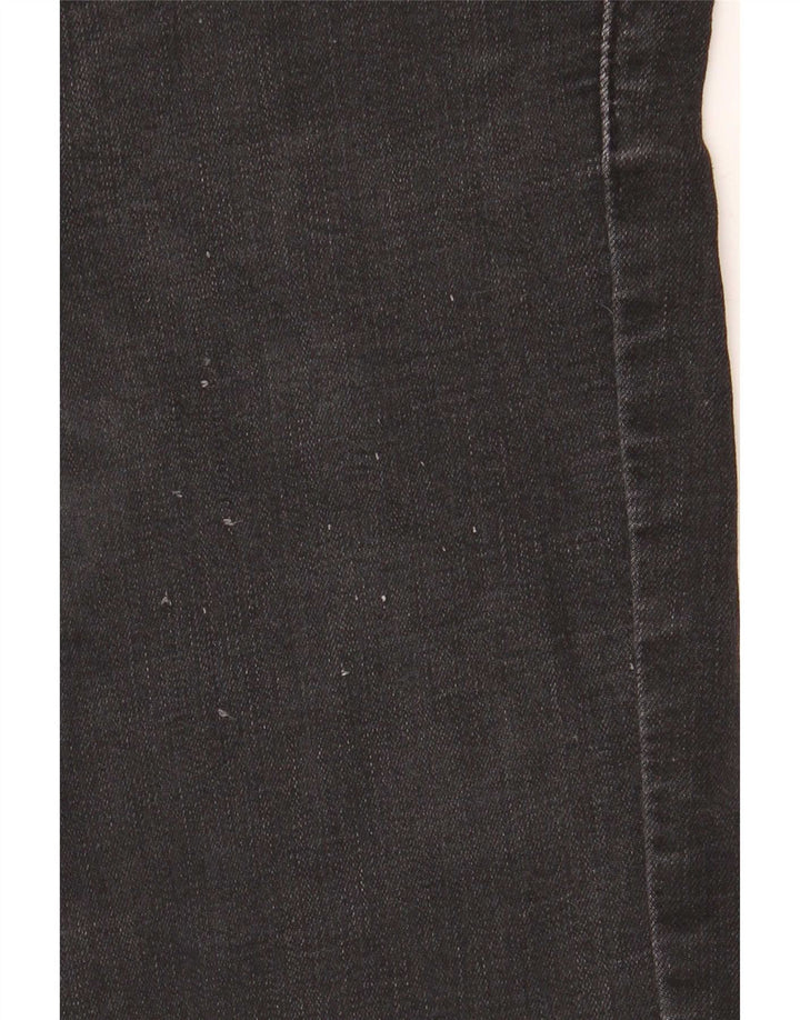 Levi's Mujer 314 Shaping Shorts De Mezclilla W29 L28 Algodón Negro