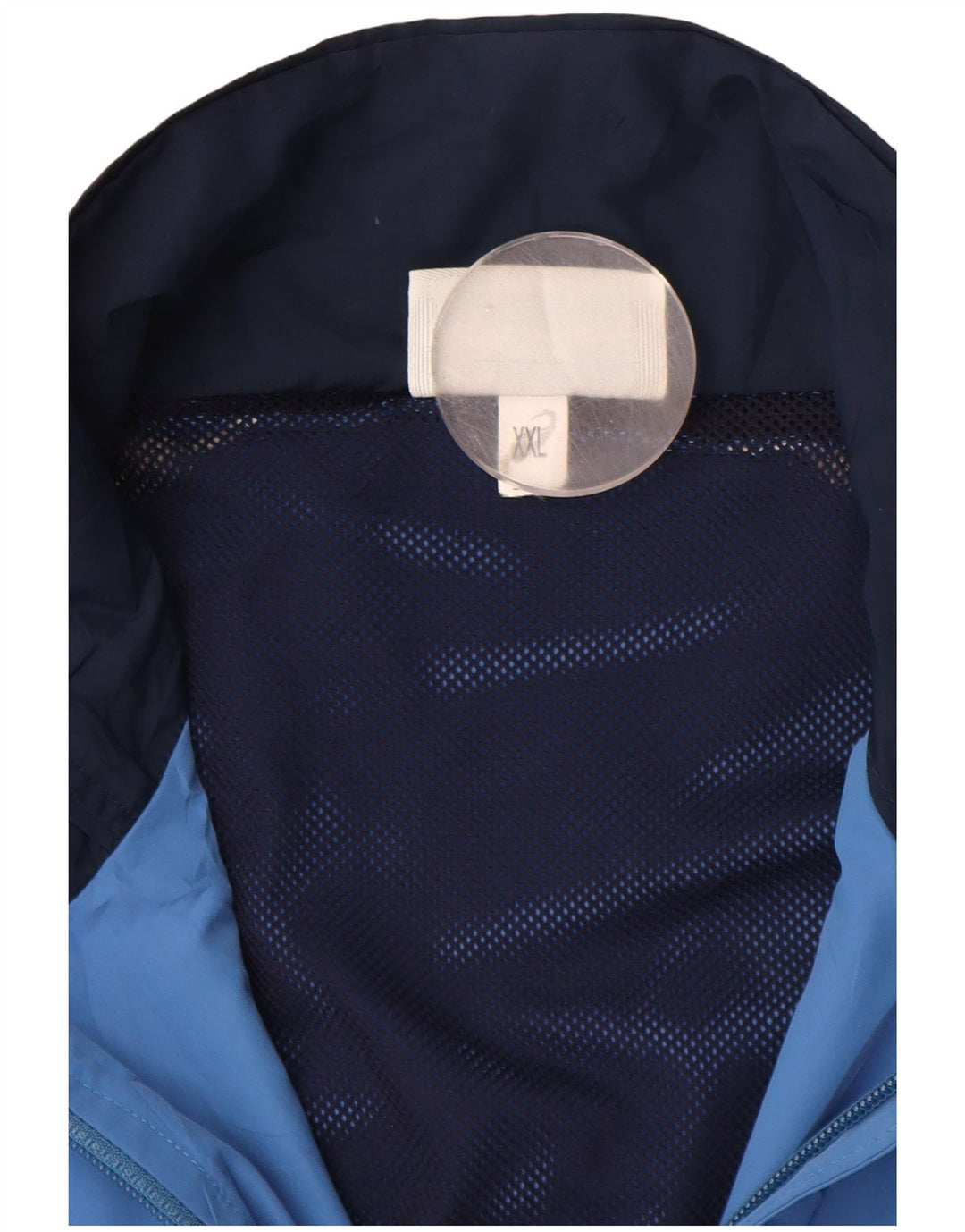 Asics Hombre Chándal Top Chaqueta 2XL Azul Colorblock Poliéster