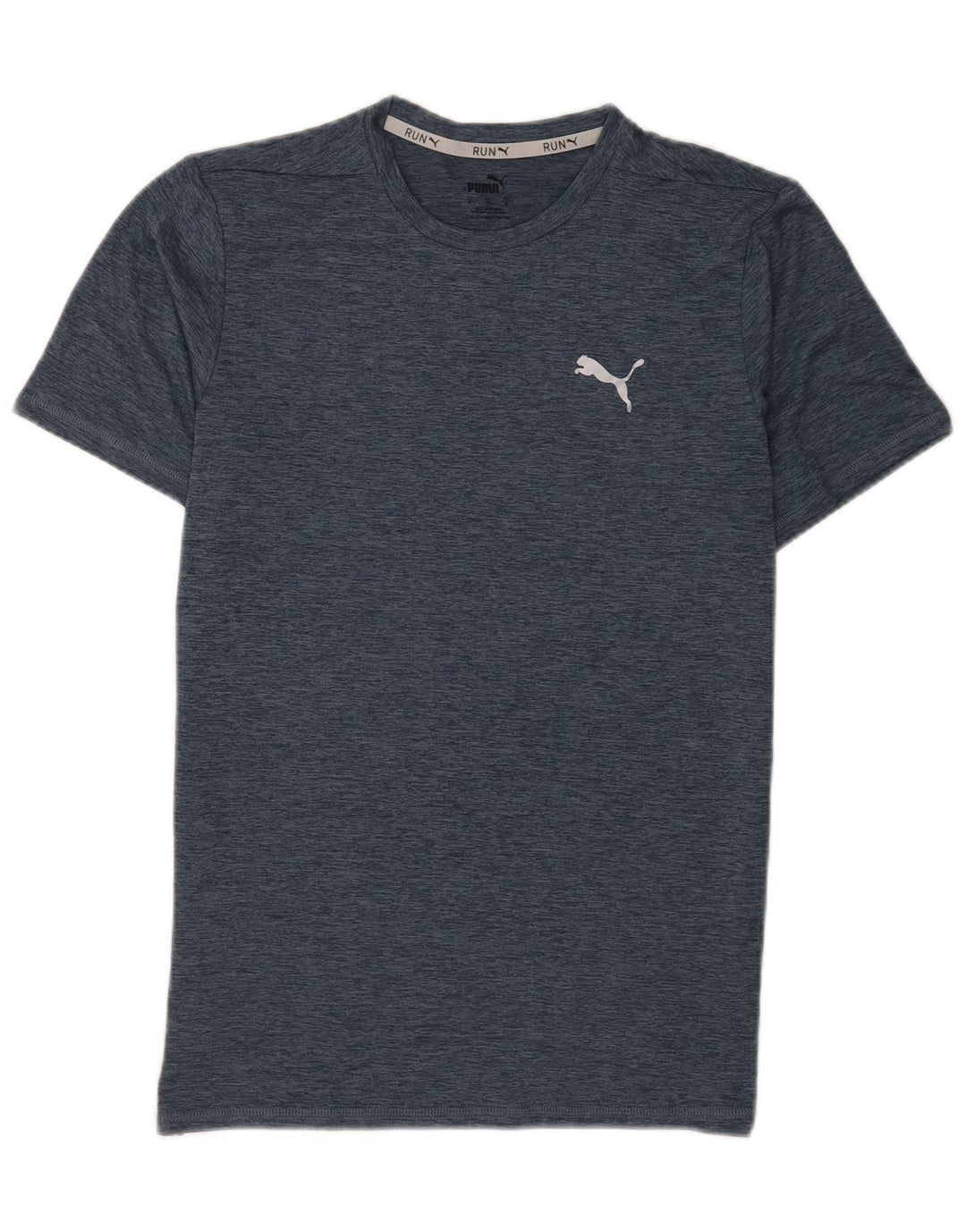 Camiseta Puma Hombre Top Small Azul Marino Moteado