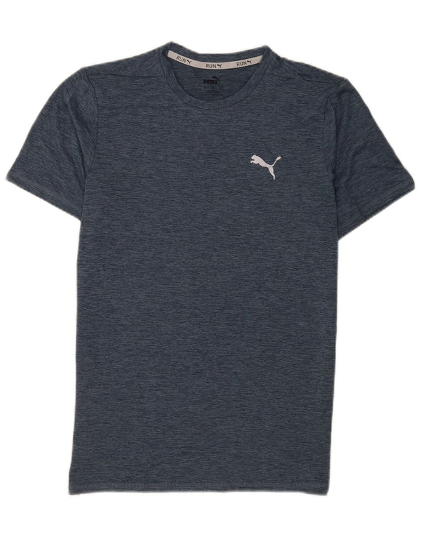 Camiseta Puma Hombre Top Small Azul Marino Moteado